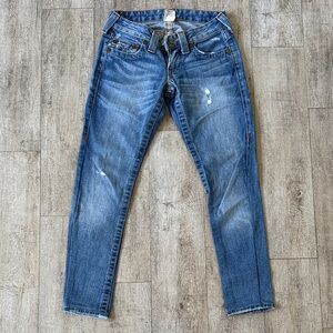 True Religion Blue Skinny Women's Jeans Vintage